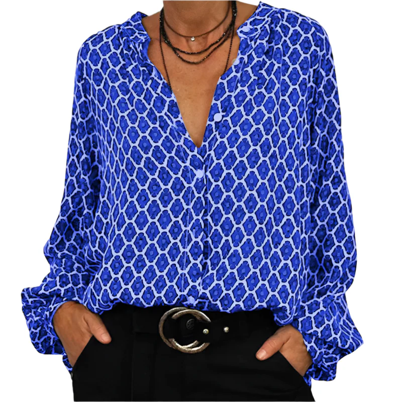 Brea® | Elegant Women'S Blouse V-Neck - Image 7