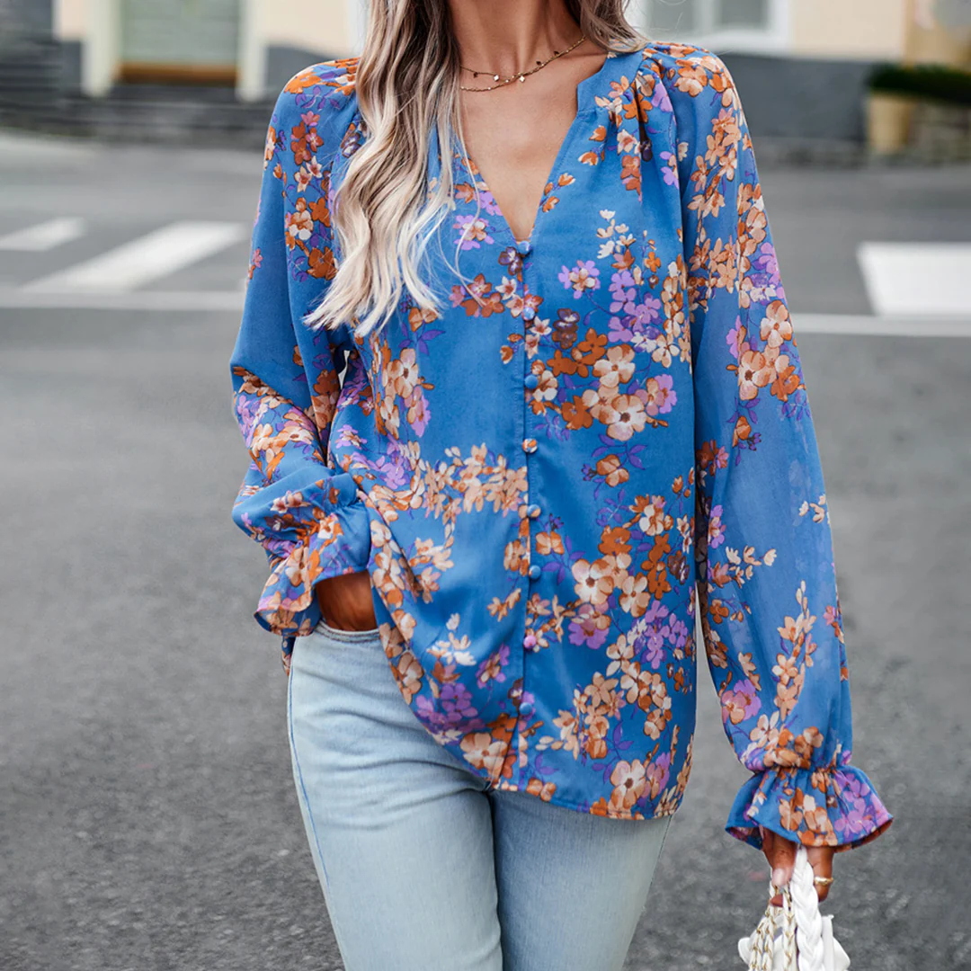 Breah® | Women'S Blouse With Floral Print - Image 5