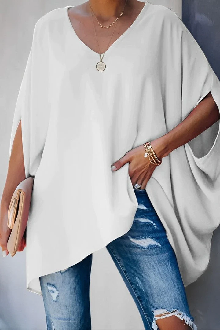 Breann® | Women'S Blouse V-Neck Loose - Image 2