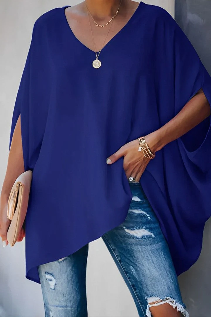 Breann® | Women'S Blouse V-Neck Loose - Image 4