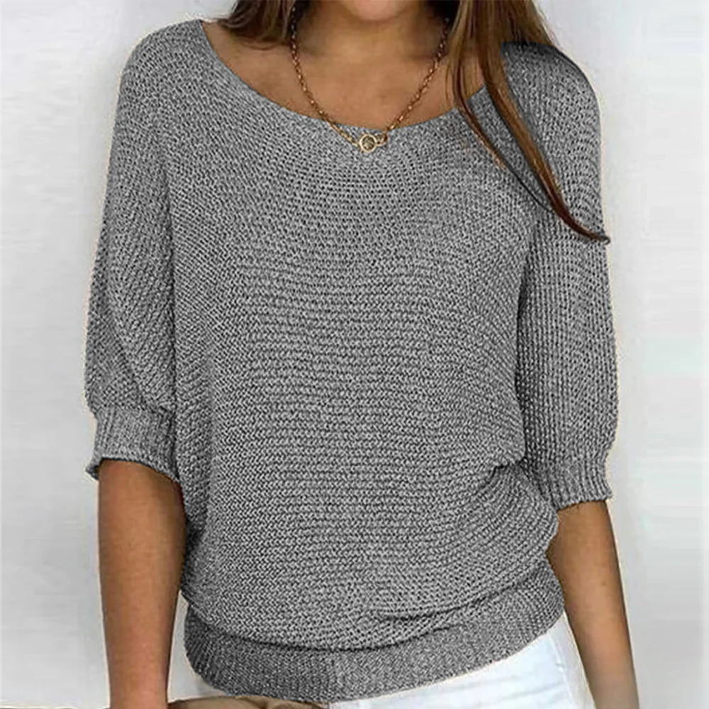 Brenda® | Shiny knit top for women - Image 4