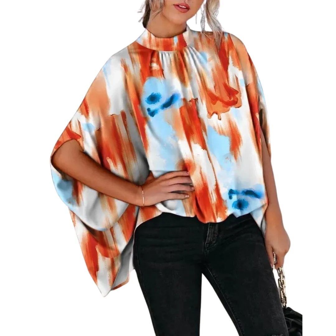 Briceton® | Elegant Blouse With An Abstract Motif - Image 4