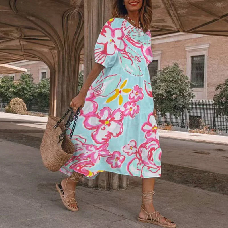 Brigida® | Women'S Floral Summer Maxi Dress - Image 4