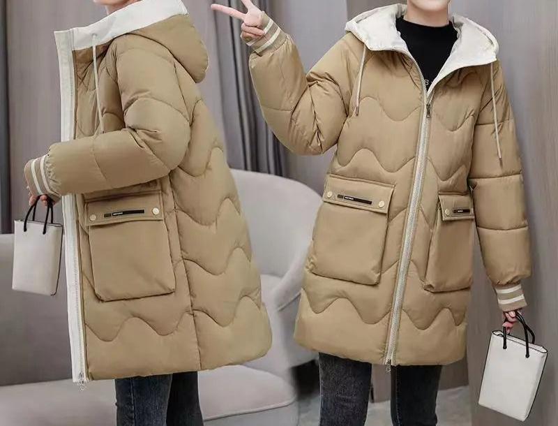 Brigitte | cozy and insulated waterproof winter jacket with hood - Image 7