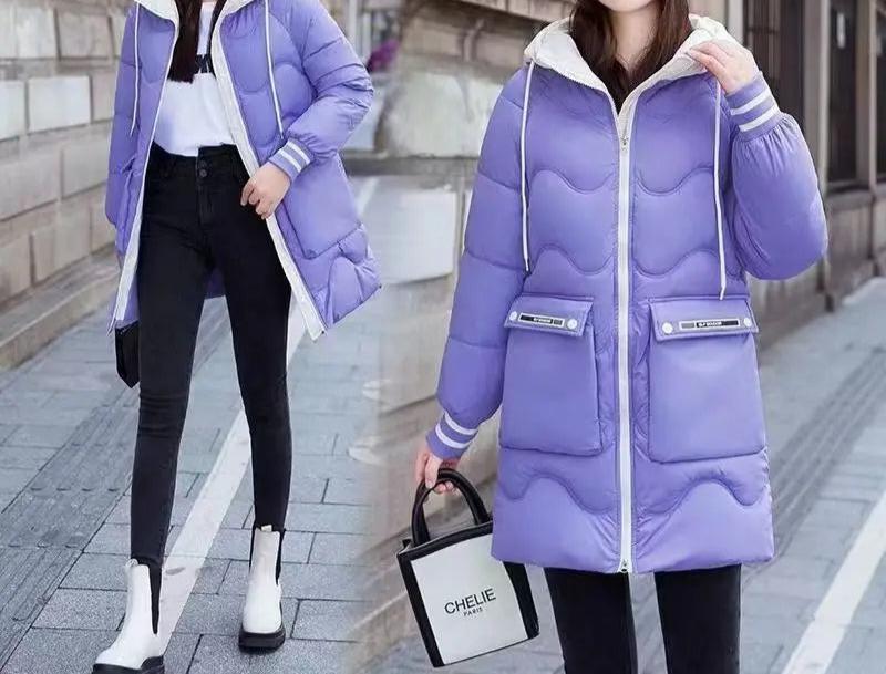 Brigitte | cozy and insulated waterproof winter jacket with hood - Image 8