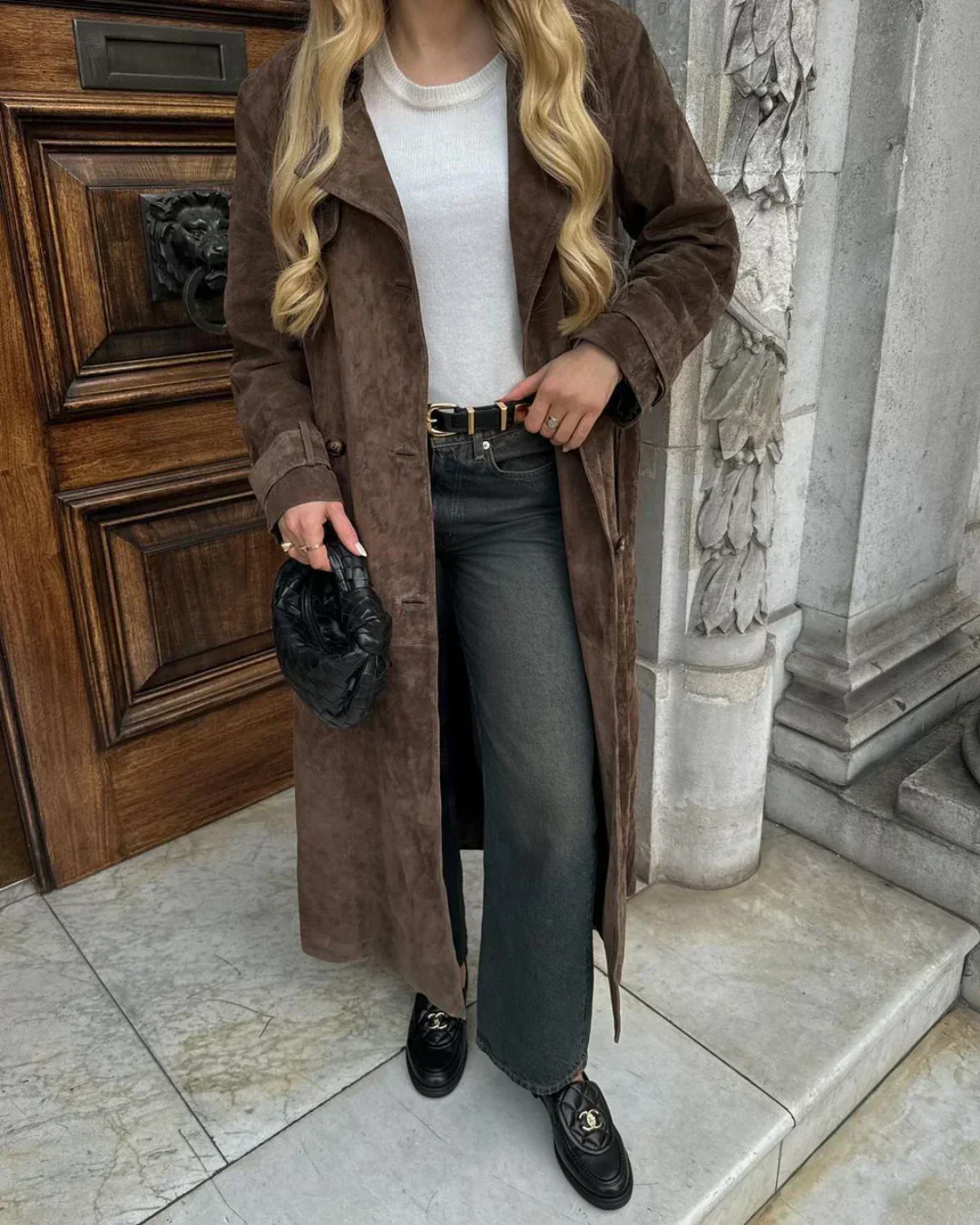 Brigitte | Milano I Long suede jacket - Image 4