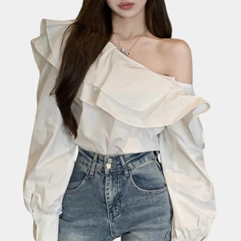 Brionne® | Elegant Off-Shoulder Blouse For Women - Image 2