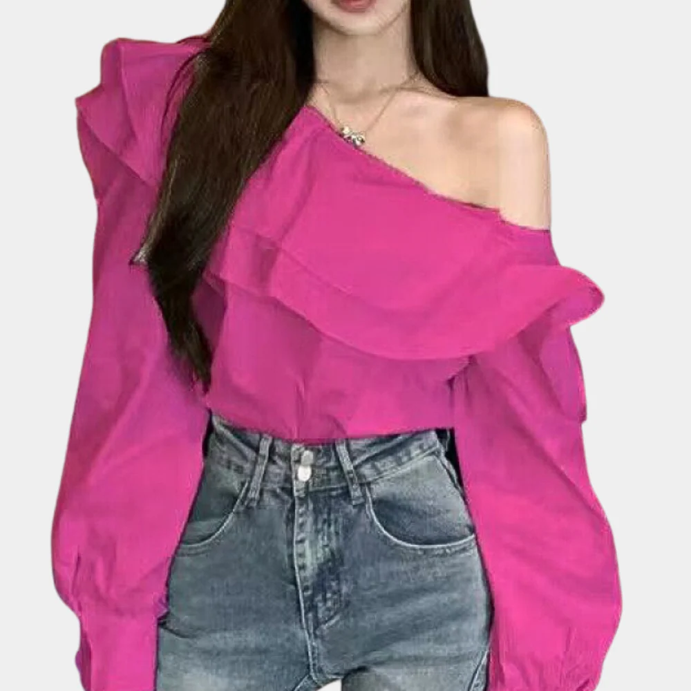 Brionne® | Elegant Off-Shoulder Blouse For Women - Image 3