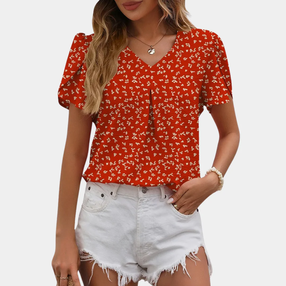 Brisia® | Elegant Women'S V-Neck Blouse. - Image 3