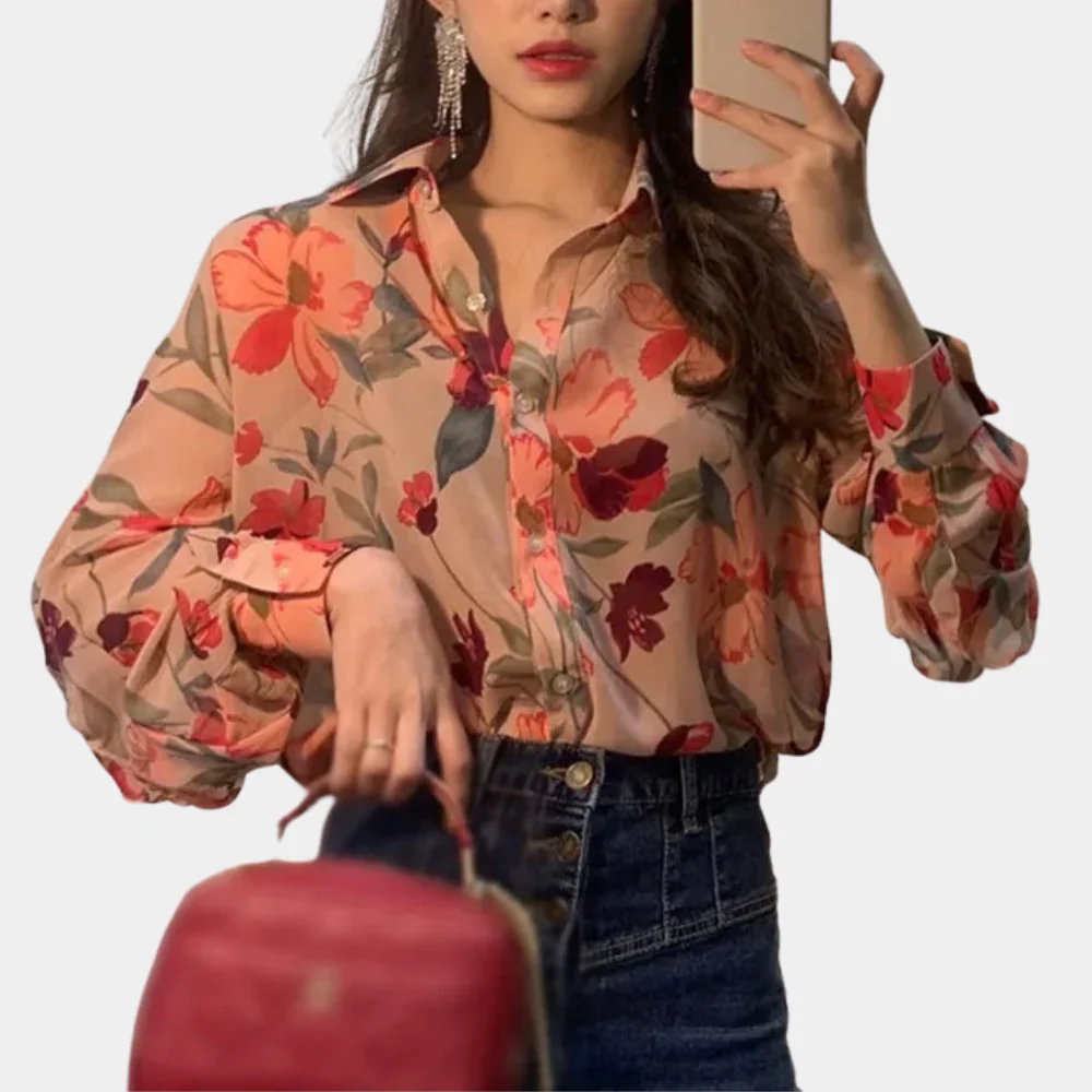Brissac® | Women'S Blouse With Floral Patterns