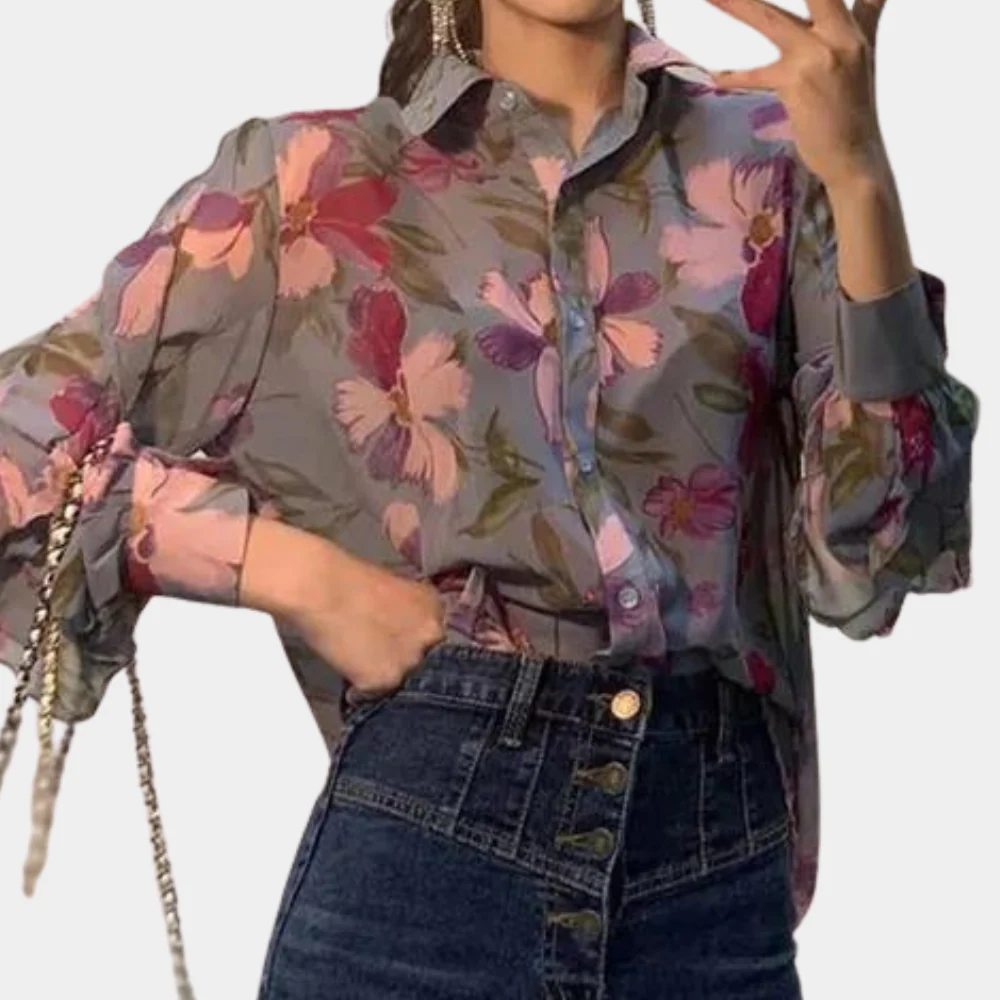 Brissac® | Women'S Blouse With Floral Patterns - Image 2