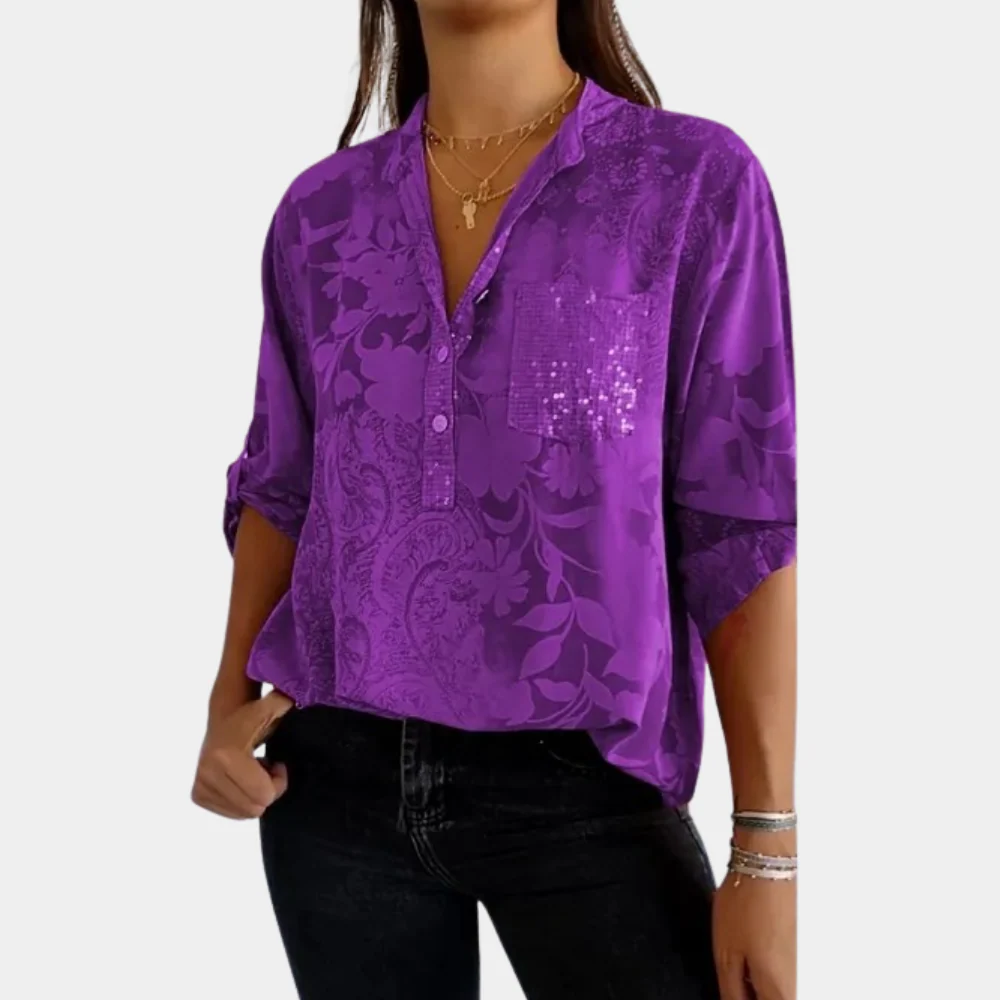 Brit® | Blouse With Adjustable Sleeves For Women