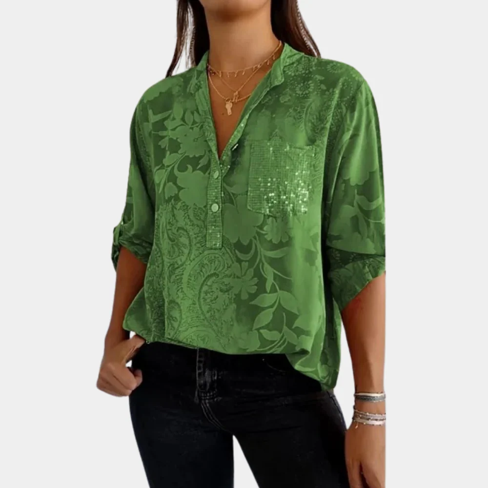 Brit® | Blouse With Adjustable Sleeves For Women - Image 4
