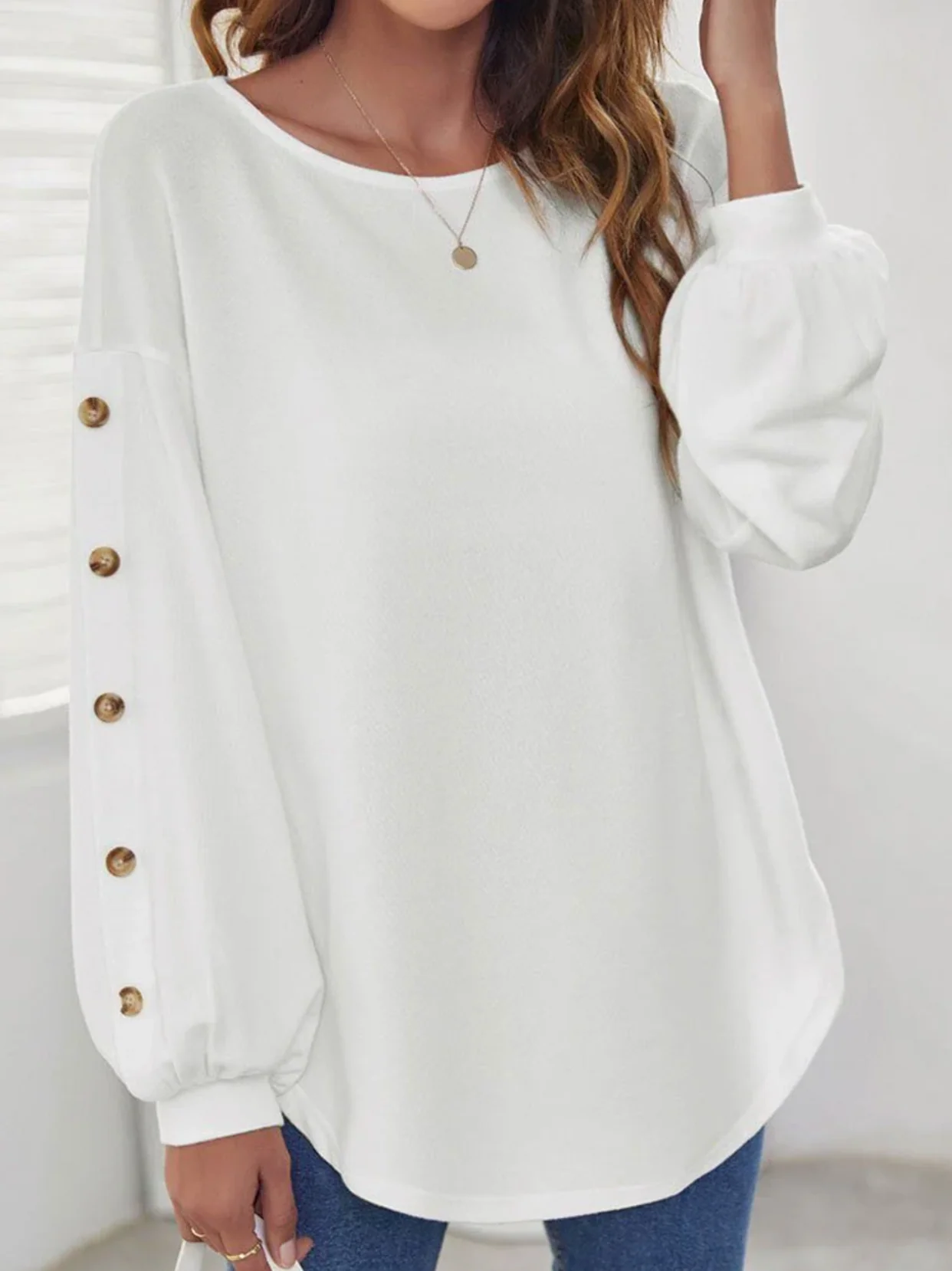 Britian® | Stylish Long-Sleeved Blouse - Image 4