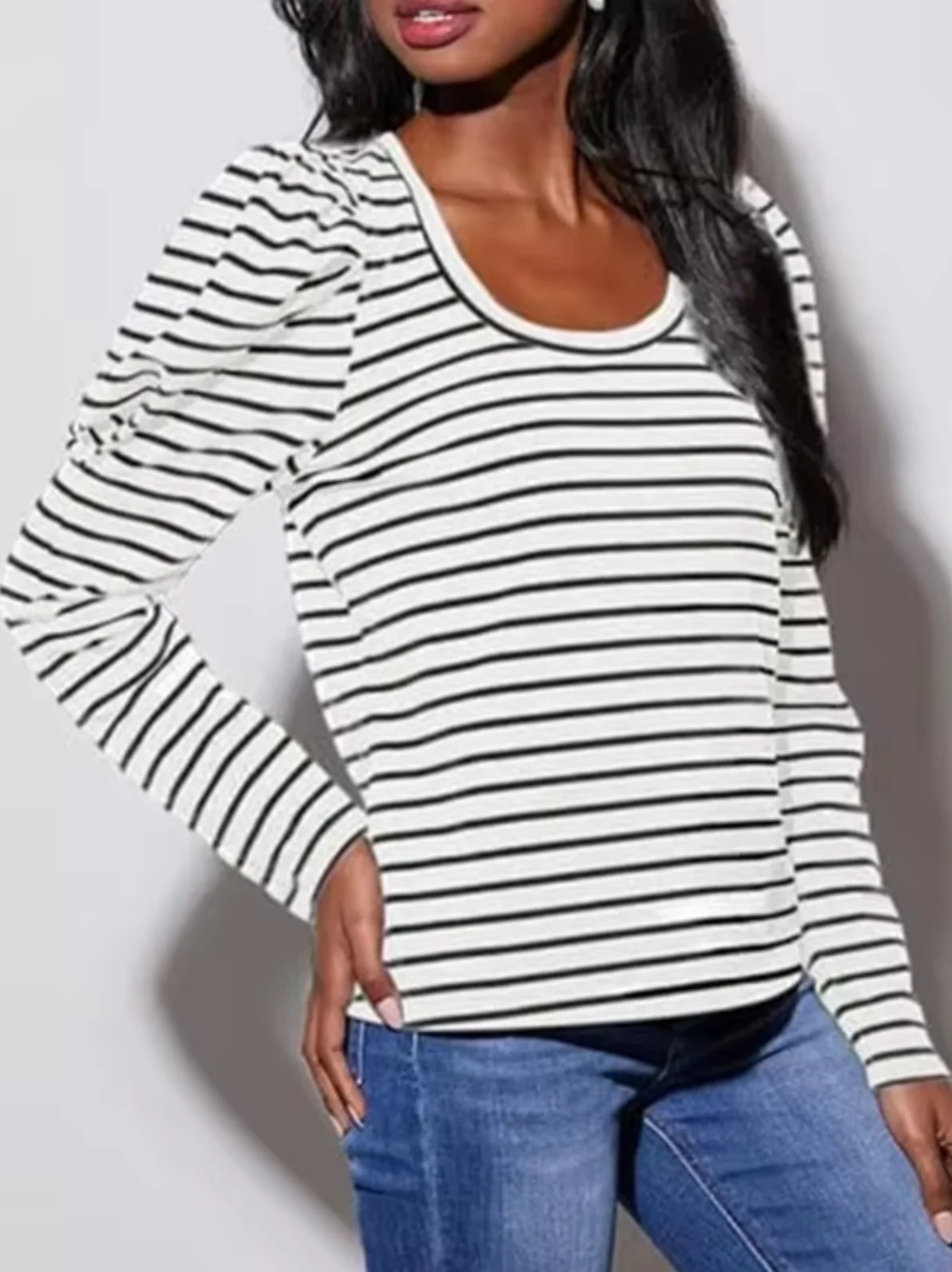 Britin® | Long-Sleeved Puff Sweater