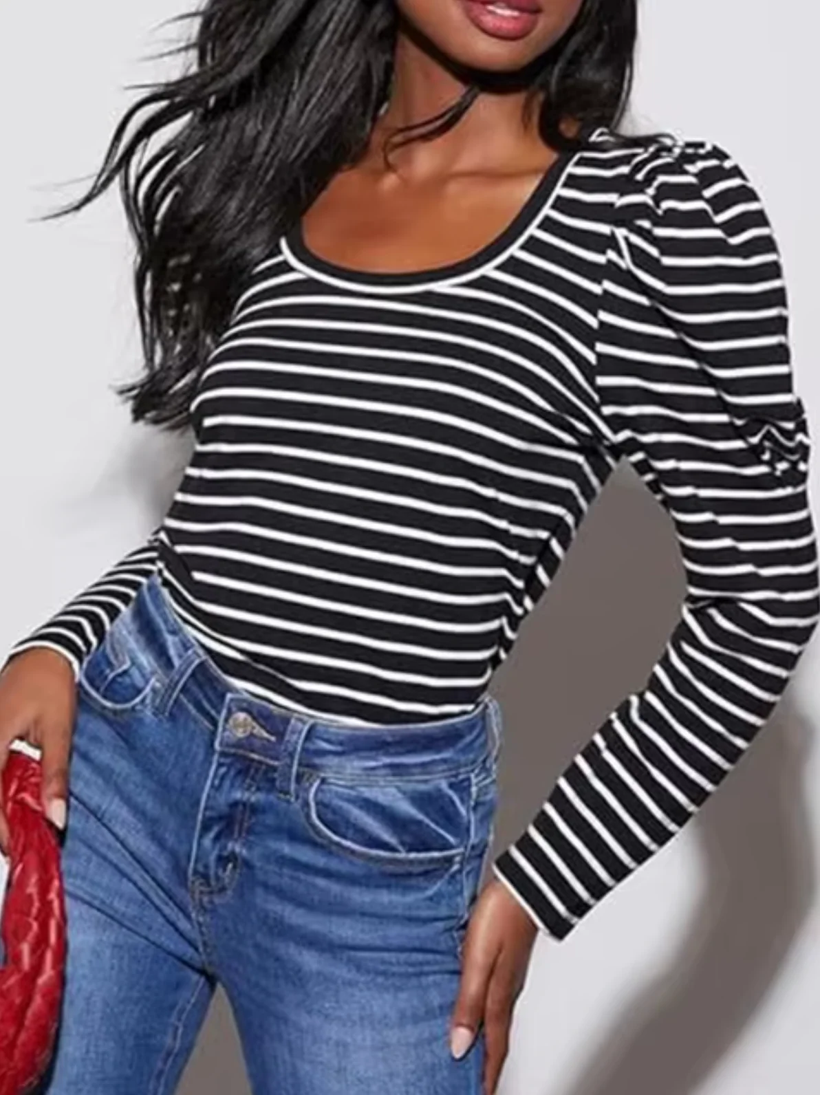 Britin® | Long-Sleeved Puff Sweater - Image 2