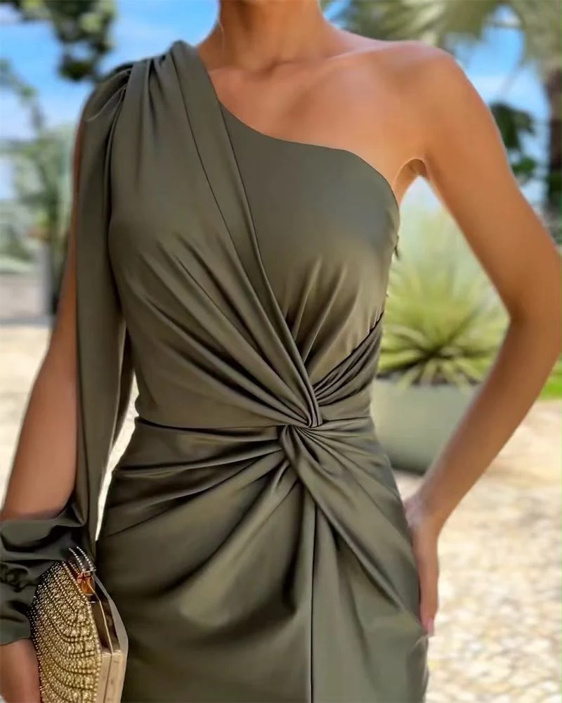 Britney® | Elegant One-Shoulder Evening Dress - Image 3