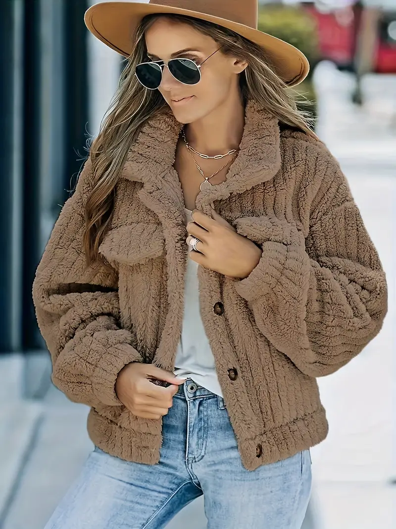 Britt® | Plain leather jacket - Image 6