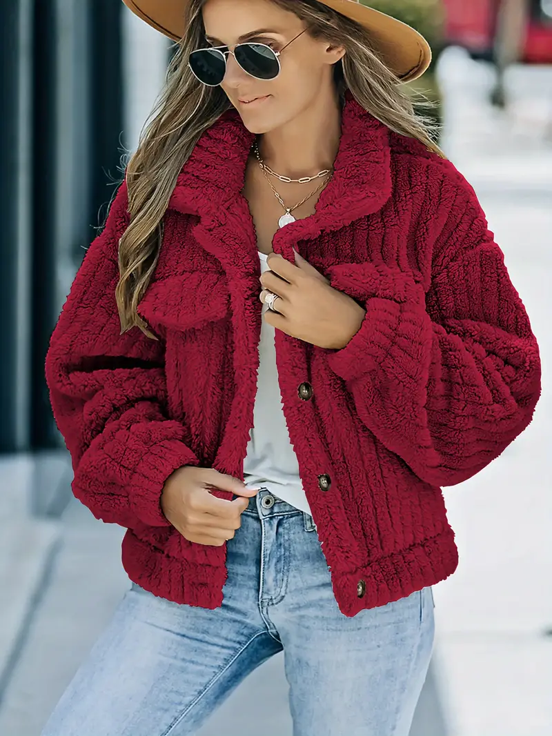 Britt® | Plain leather jacket - Image 7