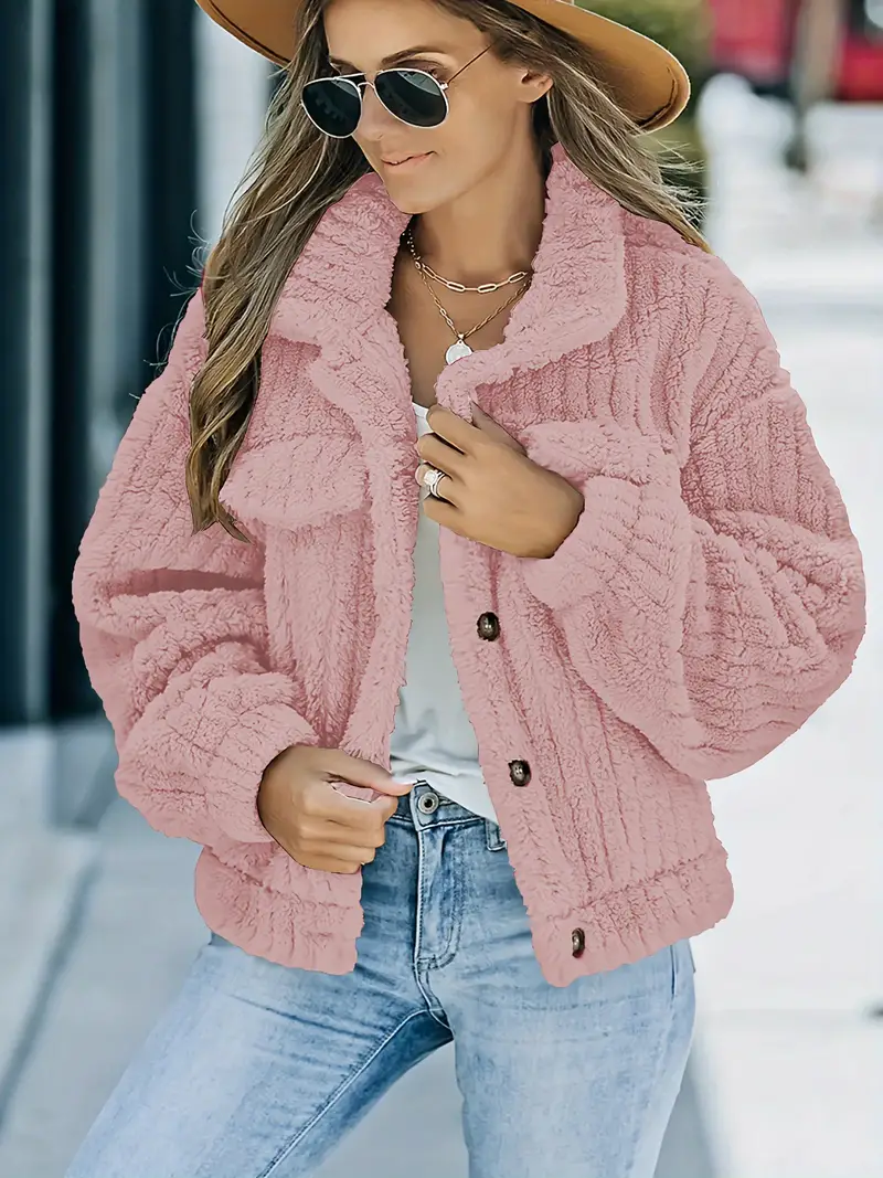 Britt® | Plain leather jacket - Image 8