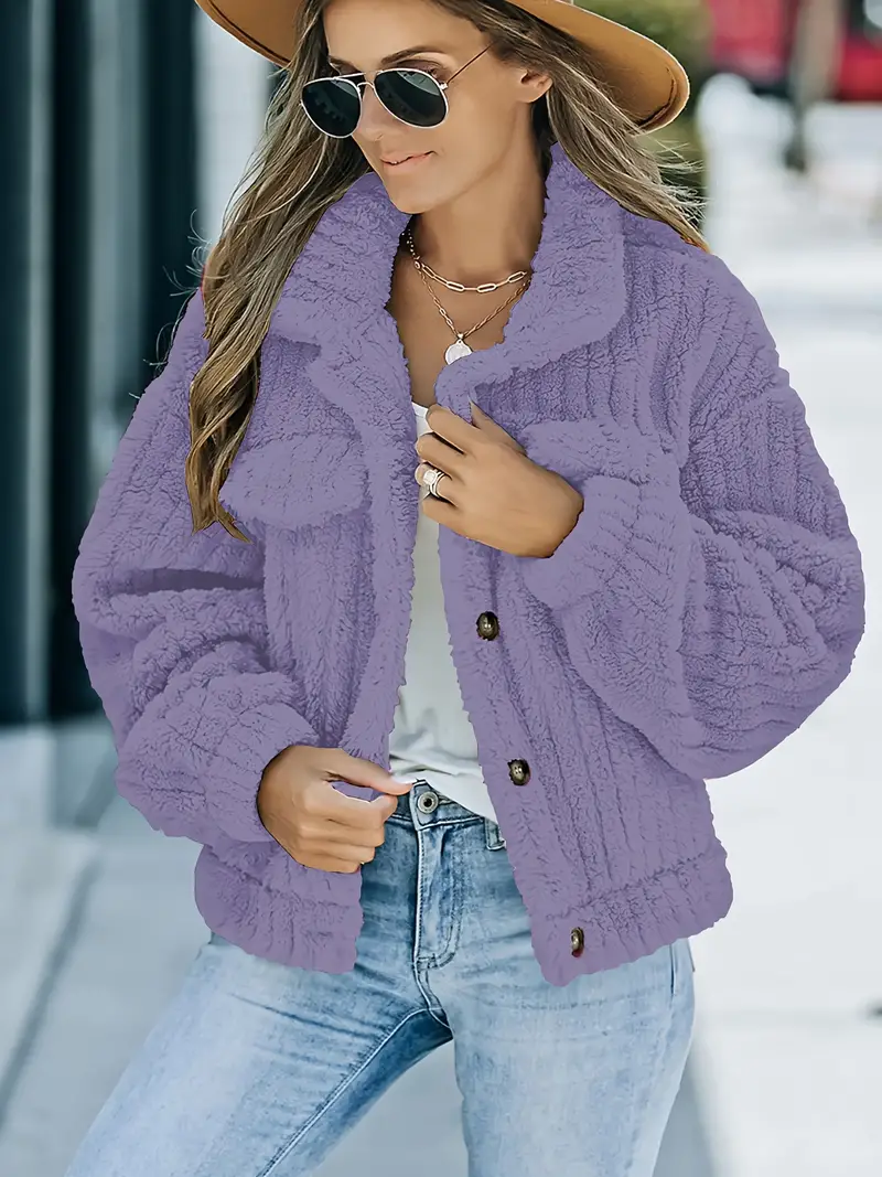Britt® | Plain leather jacket - Image 9