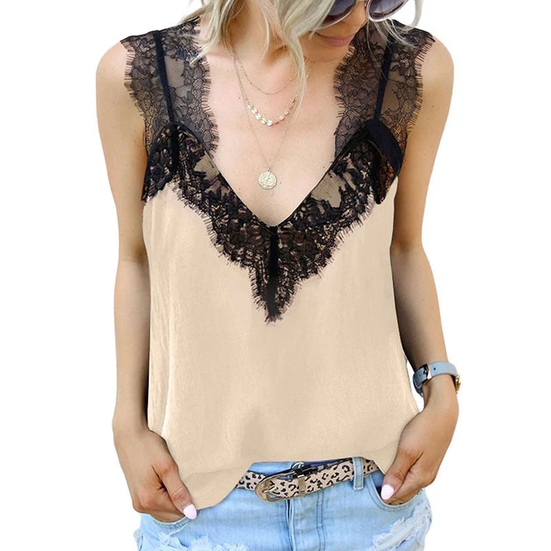 Britteon® | Women'S V-Neck Blouse Made Of Lace - Image 13