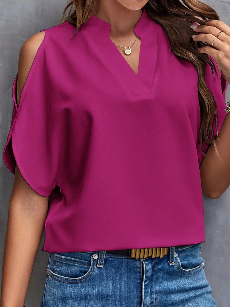 Brittine® | Blouse Chic Luxurious Material Ideal For Business For Women - Image 10