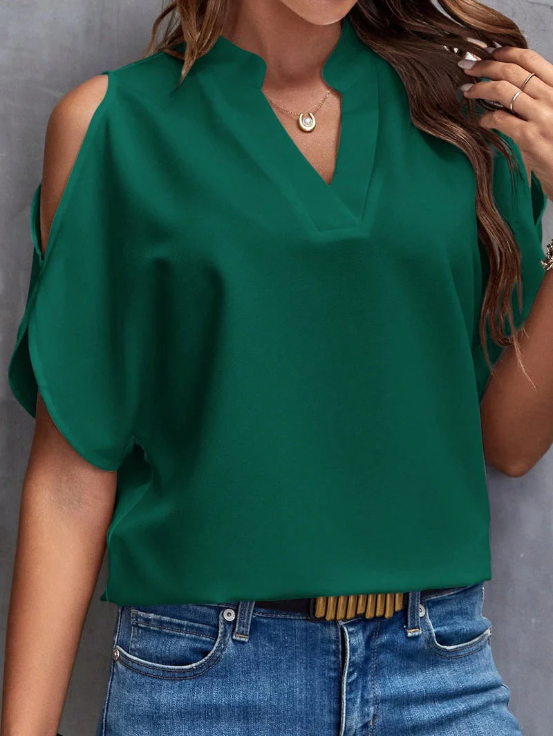 Brittine® | Blouse Chic Luxurious Material Ideal For Business For Women - Image 7