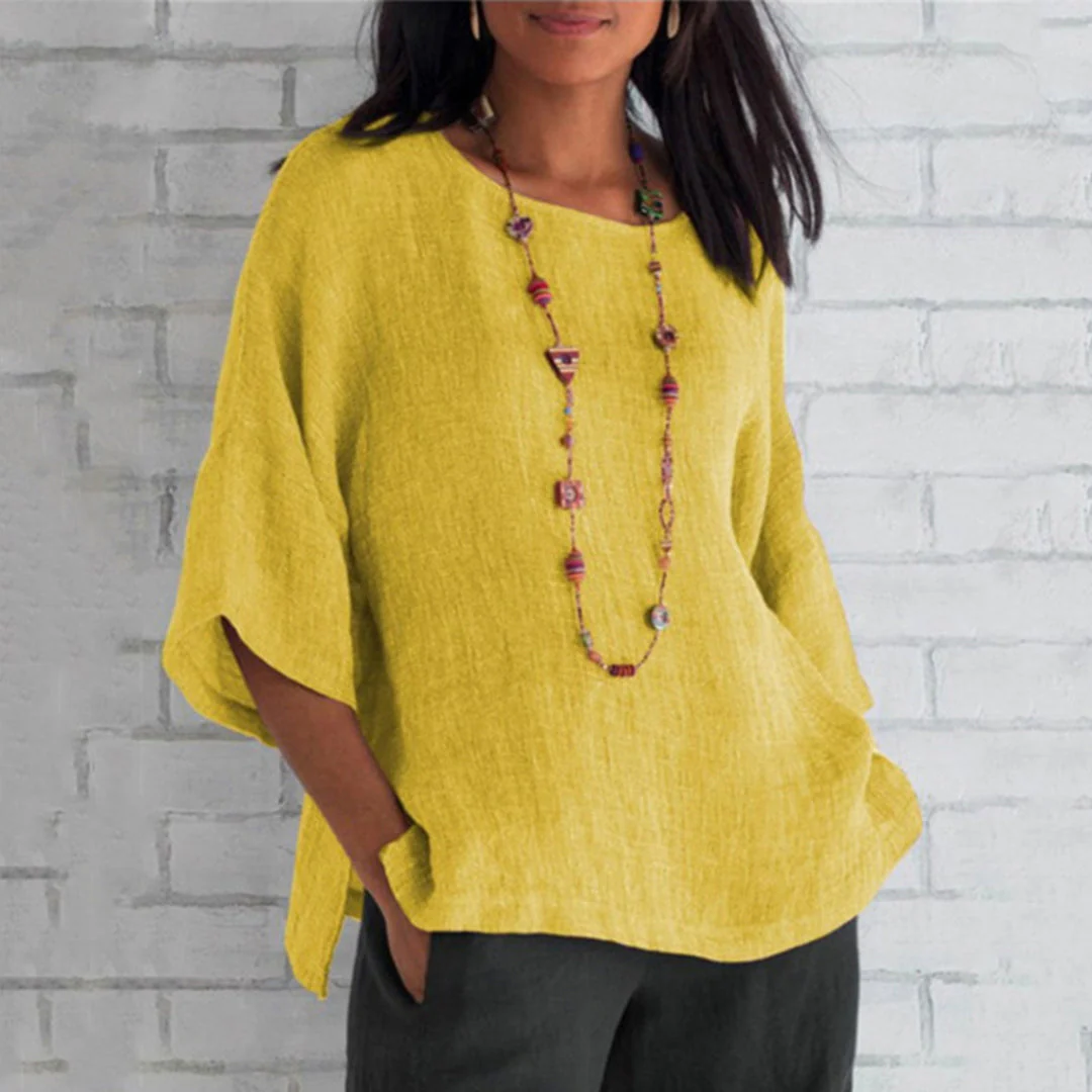 Brittli® | Blouse Casual Linen For Everyday Suitable For Women - Image 5
