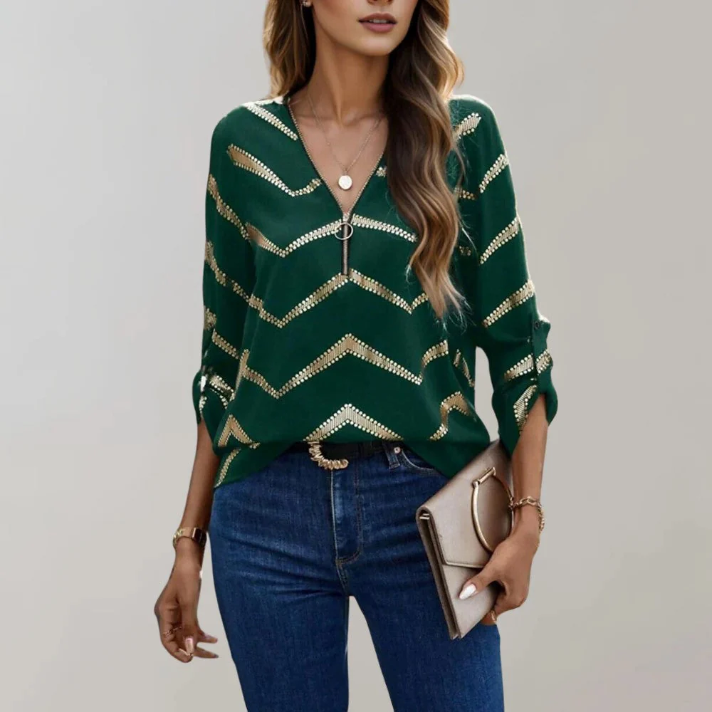 Brittree® | Blouse Elegant Versatile Design - Image 3
