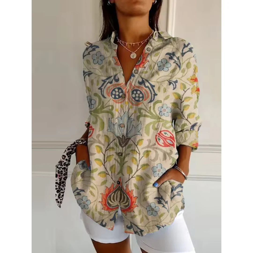 Brockie® | Floral Leisure Blouse - Image 2