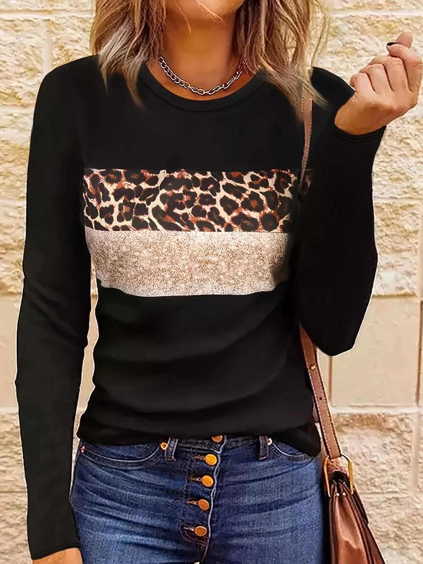 Bromley® | Fashionable Leopard Print Shirts For Women - Image 2