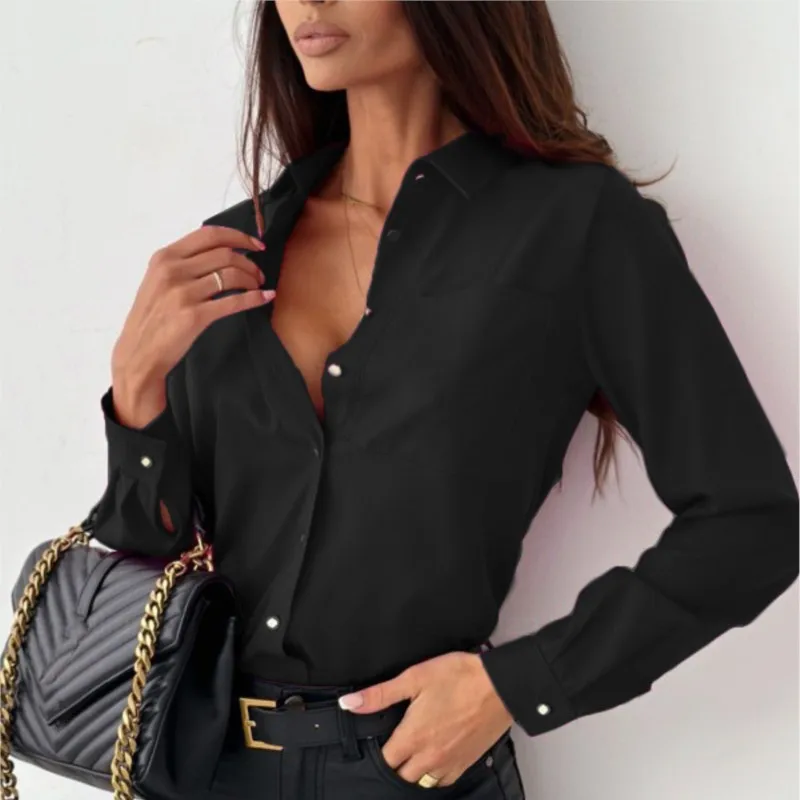 Bronislawa® | Elegant Top With Long Sleeves And Buttons At The Front - Image 5