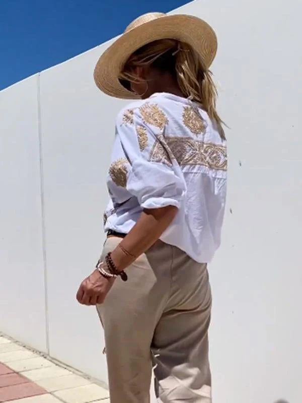 Brookston® | Blouse With Print - Image 2
