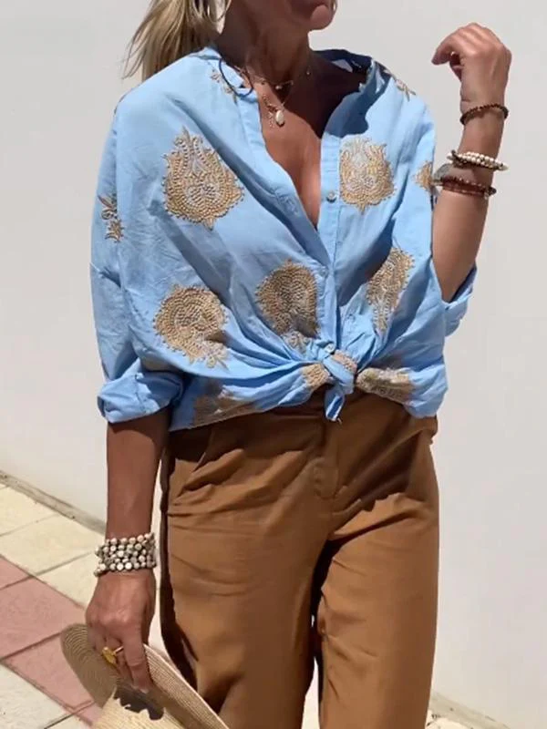 Brookston® | Blouse With Print - Image 6
