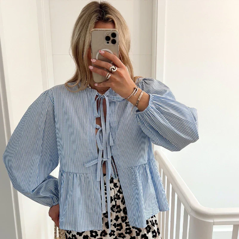 Browscombe® | Elegant Blouse With Bows - Image 12