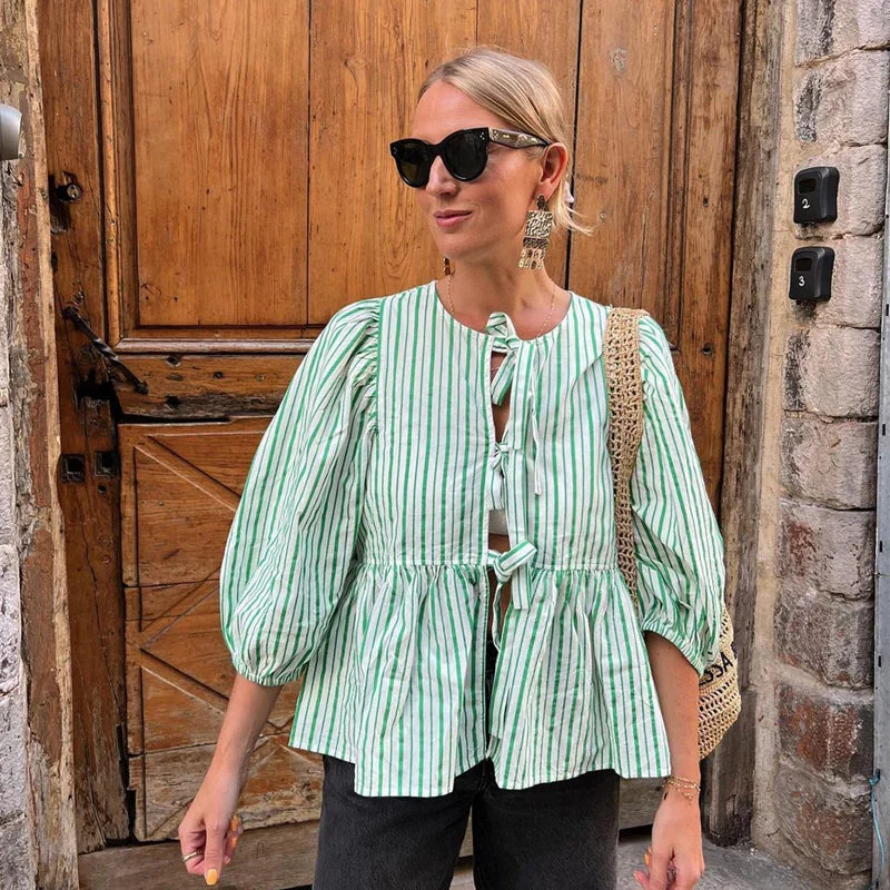 Browscombe® | Elegant Blouse With Bows - Image 14