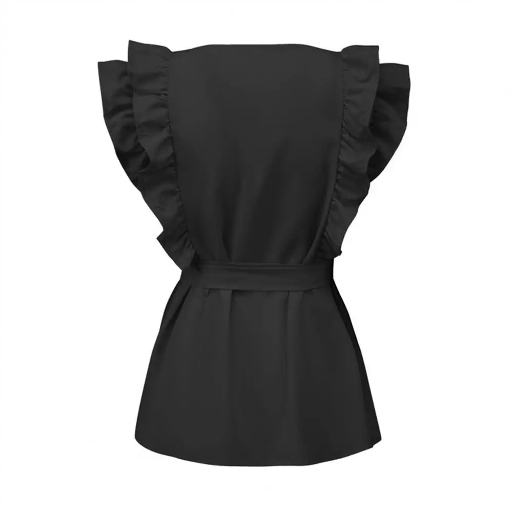 Browster® | Blouse With Ruffle Sleeves And Belt - Image 4