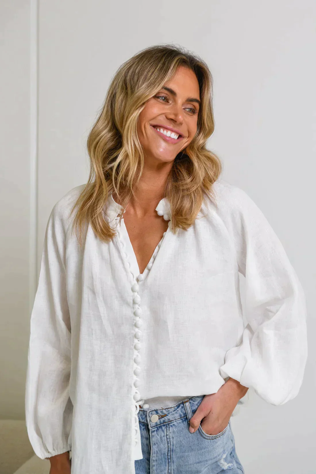 Bruce® | White Blouse - Image 4