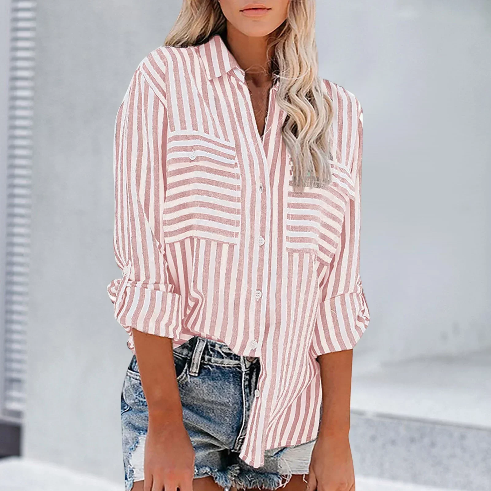 Bruford® | Striped Long Sleeve Blouse - Image 4