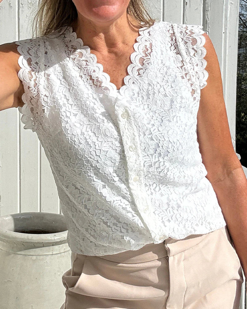 Bruington® | Elegant Lace Top - Image 3