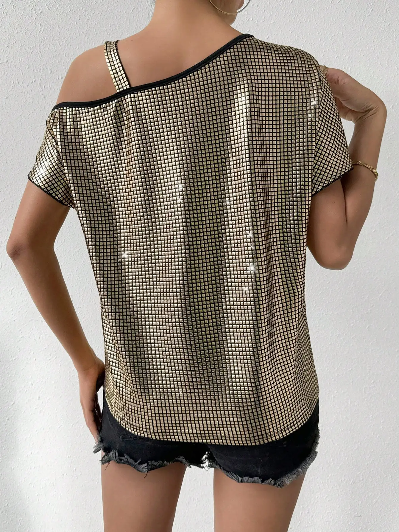 Bruna® | Asymmetrical Women'S Top With Collar - Image 3