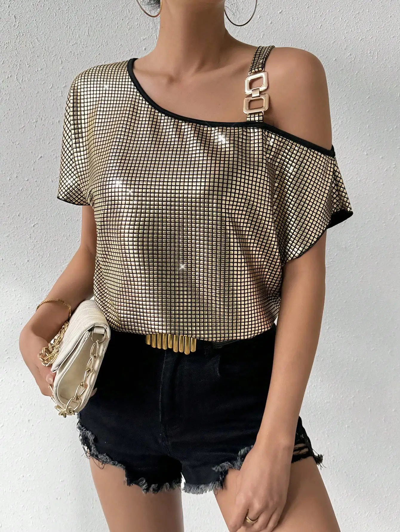 Bruna® | Asymmetrical Women'S Top With Collar - Image 4
