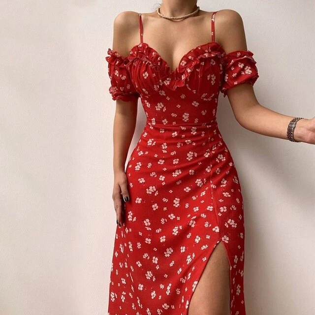 Bruna® | V-Neck Cocktail Dress - Image 2