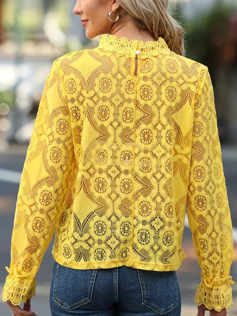 Bruna® | Women's lace blouse - Image 4