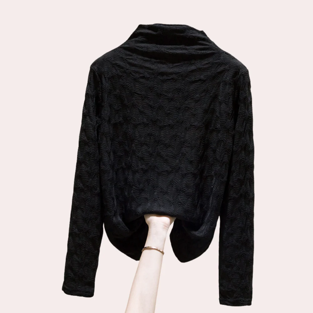 Brunilda® | Elegant Women'S Blouse With A High Neckline - Image 6