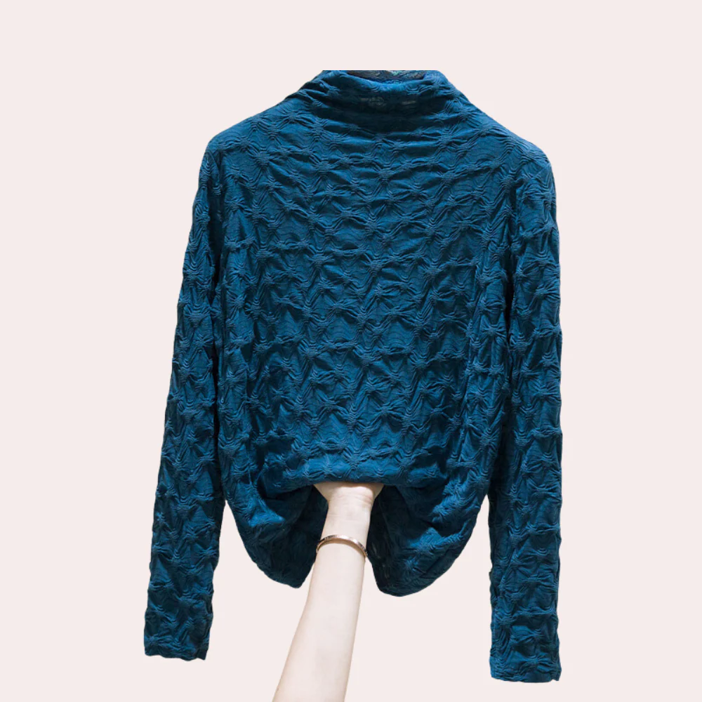 Brunilda® | Elegant Women'S Blouse With A High Neckline - Image 7