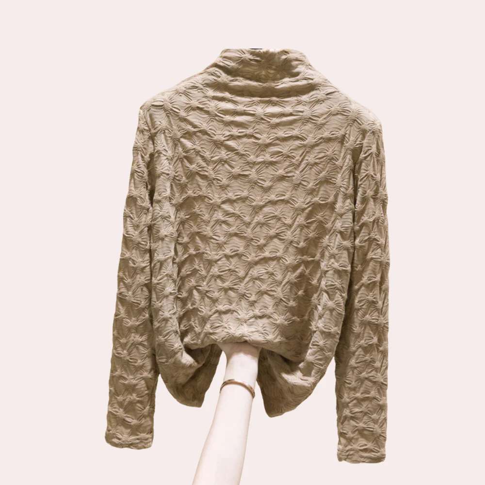 Brunilda® | Elegant Women'S Blouse With A High Neckline - Image 8
