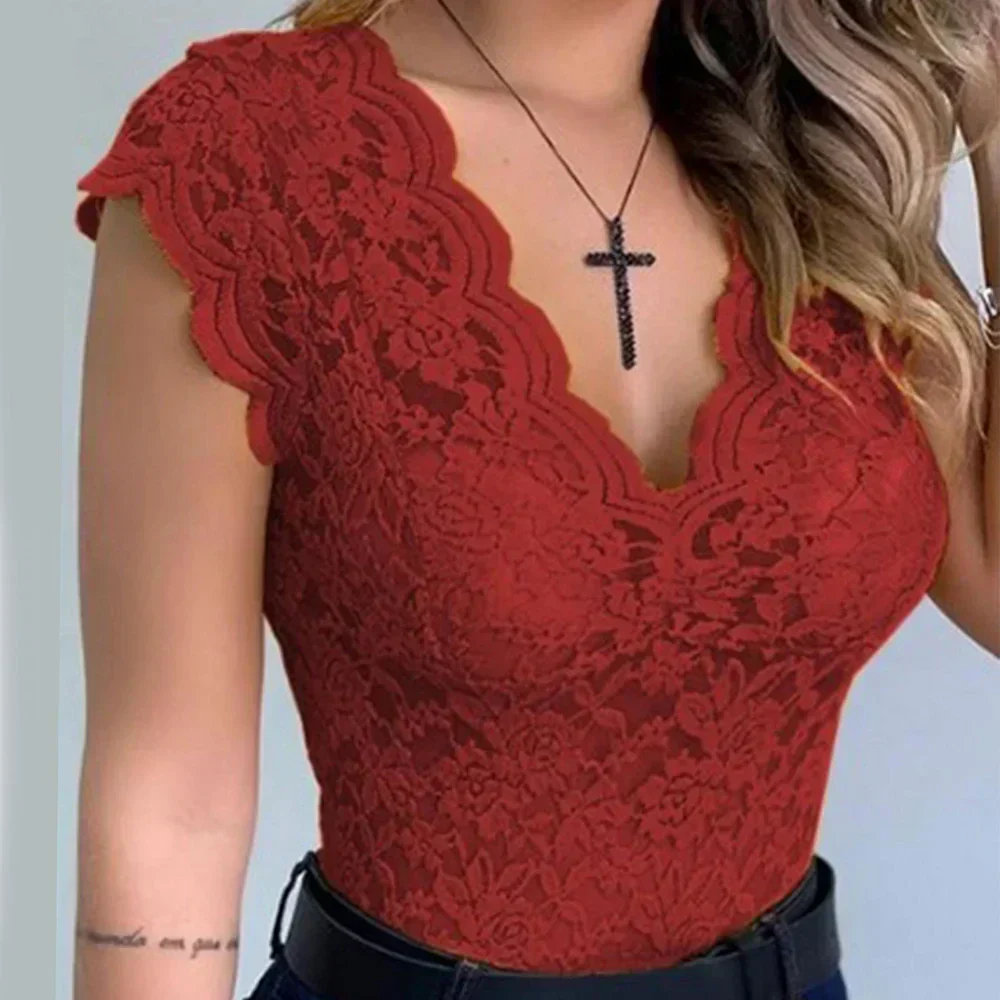 Bruskin® | Slim Fit Sleeveless Blouse For Women - Image 3