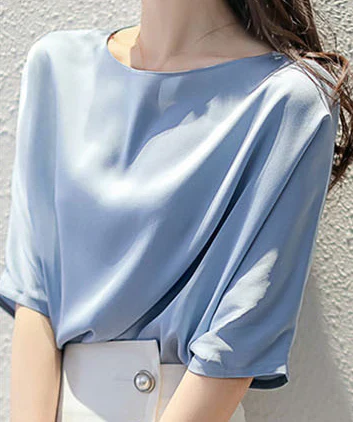 Brydie® | Vintage Silk Blouse - Image 2